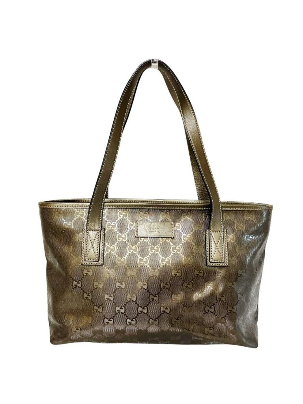 Gucci GG Supreme Tote Leather